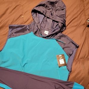 Avia Short Sleeve Hoodie and Leggings